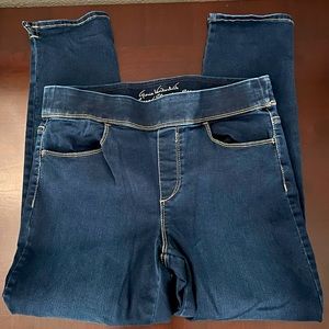 Gloria Vanderbilt All-Around Slimming Effect Cropped Jeans Size 8